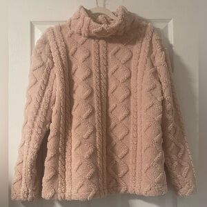Eddie Bauer Blush Cowl Neck Sweater